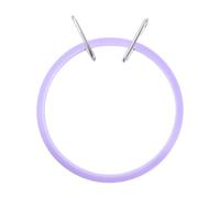 SUPVOX Plastic Round Frame Embroidery Hoops 5.5 Inch with Stainless Steel Screw Easy Clamping Non-Slip Cross-Stitch Circle for Preserving Embroidery Crafts