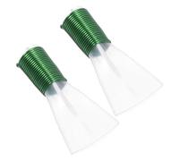 SUPVOX Plastic Suona Reed Mouthpiece Replacement Enhanced Sound Quality 2pcs with Easy to Play Feature Precision Structure for Practice and Shows for Specialist Players and Beginners