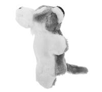 SUPVOX Plush Cartoon Wolf Hand Puppet Soft Supple Animal for Interactive Storytelling and Play Safe Material Washable Gift