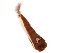 SUPVOX Plush Catnip Catnip Filled Cartoon Mice Cat Teething Chew Crinkle Paper Sound Sisal Material 12.18x3.54x3.54in Indoor Play for Cats