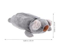 SUPVOX Plush Koala Mini Coin Purse Portable Change Pouch Soft Chic Wallet with Cute Cartoon Design and Coin Storage Bag for Everyday Use Random Style