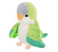 SUPVOX Plush Parrot Finger Puppet for Soft and Cute Animal Hand Puppet for Storytelling Interactive Play for Green Parrot Design
