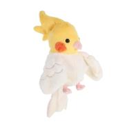 SUPVOX Plush Parrot Hand Puppet Soft Stuffed Animal for Storytelling and Ventriloquism Realistic Design for Interactive Play and Language Development for and Decoration