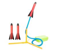 SUPVOX Pneumatic Space Rocket Launcher for Outdoor Air Powered Jump Rocket with Aim for Boys Lawn Garden Play Random Color
