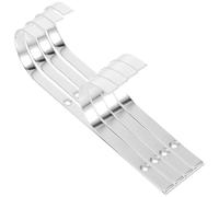 SUPVOX Pool Wall Hooks for Outdoor Swimming Pool Storage and Organizing 4pcs Metal Double Hook Towel and Coat Hangers