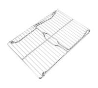 SUPVOX Portable Adjustable Bbq Rack Stainless Steel Grate for Outdoor Camping Folding Design for Easy Use Sturdy Structure for Meat Vegetables More for Family Picnics