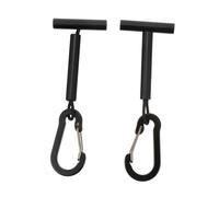 SUPVOX Portable Aluminum Tippet Line Holder Fishing Tools with Built in Elastic Rope Spool Organizer for Easy Attachment to Vests and Bags Convenient Fishing Line Management Accessories