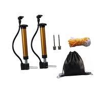 SUPVOX Portable Basketball Pump Lightweight High-pressure Air Inflator with Handle and Foot Pedal Kit Including Ball Needles and Carry Bag for Sports and Inflatables
