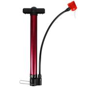 SUPVOX Portable Bike Tire Pump for Road and Mountain Cycling Lightweight and Easy to Carry Includes Needle for Sports Balls Random Color