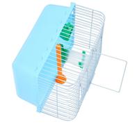 SUPVOX Portable Bird Carrier Cage with Stand Multi-use Bird Cage for Parakeets Includes Food and Water Accessories for Travel and Outdoor Adventures