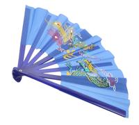 SUPVOX Portable Chinese Style Tai Chi Dancing Fan Lightweight Kung Fu Performance Prop for Stage and Festival Use