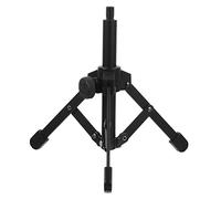 SUPVOX Portable Desktop Microphone Stand Stable Tripod Metal Mic Holder for Home Office Streaming Podcast Recording and Conference Use