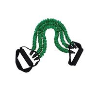 SUPVOX Portable Dual Purpose Spring Expander with Pedal Puller for Home Fitness Resistance Band Strengthener for Chest Arms Shoulders Workout Ergonomic Slip Handles for Men and Women