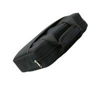 SUPVOX Portable Effector Bag Small Shockproof Storage Box for Guitar Effects Pedals Hard Shell Compact Carrying Case Preventing Drops and Bumps Wearable Black Pouch for Musicians