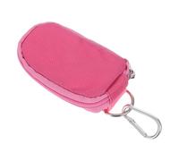 SUPVOX Portable Essential Oil Carrying Case Cloth Material with Key Holder Beautiful Design, Holds 10 Slots for 2ml Bottles with Sturdy Zippers Convenient for Travel and Home Use