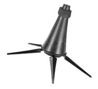 SUPVOX Portable Foldable Clarinet Stand Holder Lightweight Metal Abs Wind Instrument Support for Beginner Accessories with Firm Grip and Compact Design for Easy Storage and Transport