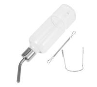 SUPVOX Portable Hanging Water Dispenser for Small Pets Large Automatic Feeder with Hangers for Rabbits Cats Birds Travel and Cage Use Safe Environmental Plastic