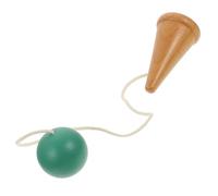 SUPVOX Portable Kendama for Wear Resistant Skill Ball with Bright Colors Hand Eye Coordination Training Game for Childrens Athletic Development and Continuous Challenge