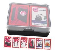 SUPVOX Portable Korean Poker Board Game Cards Paper Material Family Party Table Game Accessory for Home Outdoor Camping Entertainment