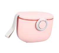 SUPVOX Portable Large Capacity Formula Dispenser Box with Spoon Airtight Milk Powder Storage Container for Pink Keep Formula Fresh and Dry for Go Feeding