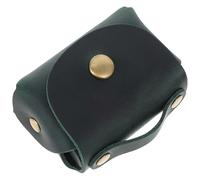 SUPVOX Portable Leather Key Bag Coin Purse Key Storage Pouch for Car Changes Bag Flip Cover for Everyday Use