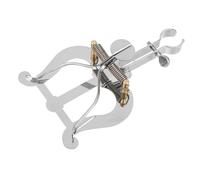 SUPVOX Portable Music Clip Holder for Wind Instruments Durable Metal Music Stand for French Horns Trumpets and Marching Bands Lightweight and Versatile Design for Musicians