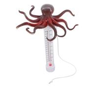 SUPVOX Portable Octopus Floating Pool Thermometer Accurate Water Temperature Gauge for Swimming Pools Hot Baths Spas Ice Baths Easy to Use Sensor for Outdoor Indoor Use