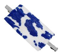 SUPVOX Portable Reptile Carrier Bag for Bearded Dragons and Small Pets, Outdoor Lizard Sling with Cow Print, Breathable Small Pet Travel Carrier for Hamsters and Snakes