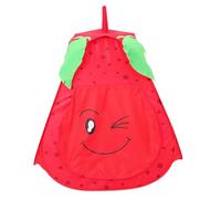 SUPVOX Portable Strawberry Shaped Play Tent Indoor Castle Foldable Game House for Ages with Easy Installation and Smooth Surface for Creative Play and Rest