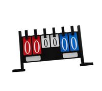 SUPVOX Portable Tabletop Flip Scoreboard with Weather-resistant Thickened Design Easy Digit Score Keeper for Basketball Tennis Volleyball Football Soccer Badminton Outdoor Sports