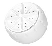 SUPVOX Portable Turbo Washer Mini Washing Machine with Energy Saving Suction Cups and Plastic Material for Delicate in RV and Travel Use