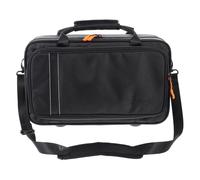 SUPVOX Portable Two Reinforced Handles, Shoulder Strap Hard Shell Clarinet Carrying Case with Stain-resistant Oxford Cloth Travel and Storage