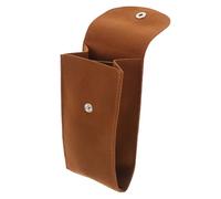 SUPVOX Portable Watch Case for Men and Women, Thickened Lint Material with Double-sided Velvet Lining, Professional and Decorative Travel Watch Organizer Pouch for Outdoor Travelling