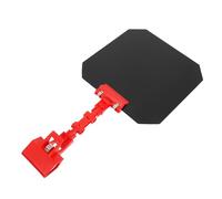 SUPVOX Portable Welding Spark and Debris Shield 13x7 Inch Clip-On Plastic Handheld Welding Shield for Operators Using Indoor and Outdoor Welding with Anti-Glare Feature