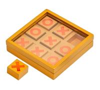 SUPVOX Portable Wooden Toe Board Game for Family Educational Party Game Compact Lightweight Design for Travel and Home Use