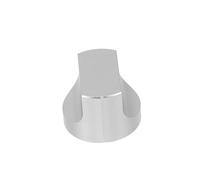 SUPVOX Potentiometer Knob Caps Brushed Silver Aluminum Volume Control Knob for Home and Studio Audio Equipment Durable and Stylish Duckbill Design Precision Engineering for Smooth