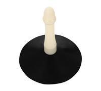 SUPVOX Pottery Tool Rubber Suction Cup 12cm Medium Glazing Tool for Ceramic Art DIY Pottery Clay Suction Cups Practical Dipping Device for Artists and Hobbyists