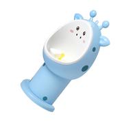 SUPVOX Potty Training Urinal for Boys Toddler Portable Potty Toilet Sky Blue Hanging and Standalone Urinal Suitable for Boys’ Bathroom Training