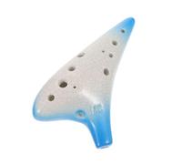 SUPVOX Practical Ocarina for Beginners Ocarina Flute Design Easy Instrument to Play for Music Lovers and Boys and Girls in Gradient Blue for Classical Music Practice