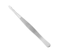 SUPVOX Precision Stainless Steel Stamp Tweezers ESD Static Metal Tongs for Philately Collectors Portable Lightweight Tool for Handling Delicate Stamps and Coins