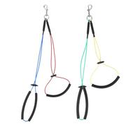 SUPVOX Premium Dog Grooming Haunch Holder Large with No Sit Arm for Pets Steel Wire Loop for Stress Relief and Secure Control During Grooming Sessions