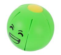 SUPVOX Press The Bouncy Ball Flying Saucer Dog Toy Ball Shaped Puppy Toy for Dogs Decompression and Biting Pet Interactive Elastic Material for Outdoor Sports Playthings