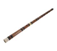 SUPVOX Professional Bamboo Flute Key Two Musical Instrument for Beginners with Soft Pouch Traditional Chinese Style Instrument for Learning and Performance