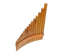 SUPVOX Professional Bamboo Pan Flute Notes Tuning Boys and Girls Music Education Material Comfortable to Play for Learning