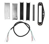 SUPVOX Professional Black Humbucker Pickup for Electric Guitar DIY Kit Dual-coil Acoustic Guitar Pickup with Noise Reduction and High-volume Output Clear Sound for Musicians and Recording