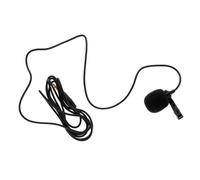 SUPVOX Professional Lapel Microphone for Podcast Vlog Interview Omnidirectional Condenser Mic 1.5m Cable Compatible Phone Camera Sound Card