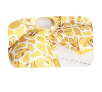 SUPVOX Protective Dog Collar Sunflower Shape Pet Shower Headgear Soft Washable Anti-scratch s Stylish Giraffe Print