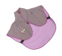 SUPVOX Protective Shawl for Parrots Scratch Shoulder Pad Comfortable Fit for Bird Training for Parrot Enthusiasts Daily Use Purple Cotton Linen Blend
