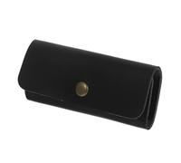 SUPVOX PU Guitar Pick Storage Pouch Portable Plectrums Holder Case Compact Guitar Pick Organizer for Men and Women Travel Friendly Protective PU Material