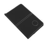 SUPVOX PU Leather Golf Scorecard Holder with Yardage Book Cover Protective Golf Pocket Organizer for Outdoor Scorecard and Notebook Black Sports Club Accessory for Golfers